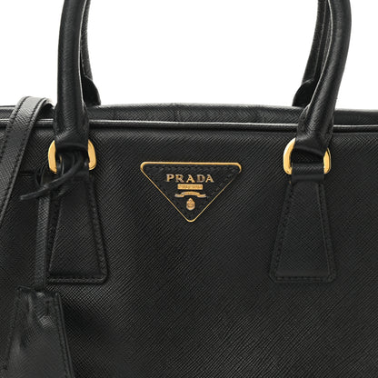 Prada Saffiano Lux Petite Bowler Black 7 of 10