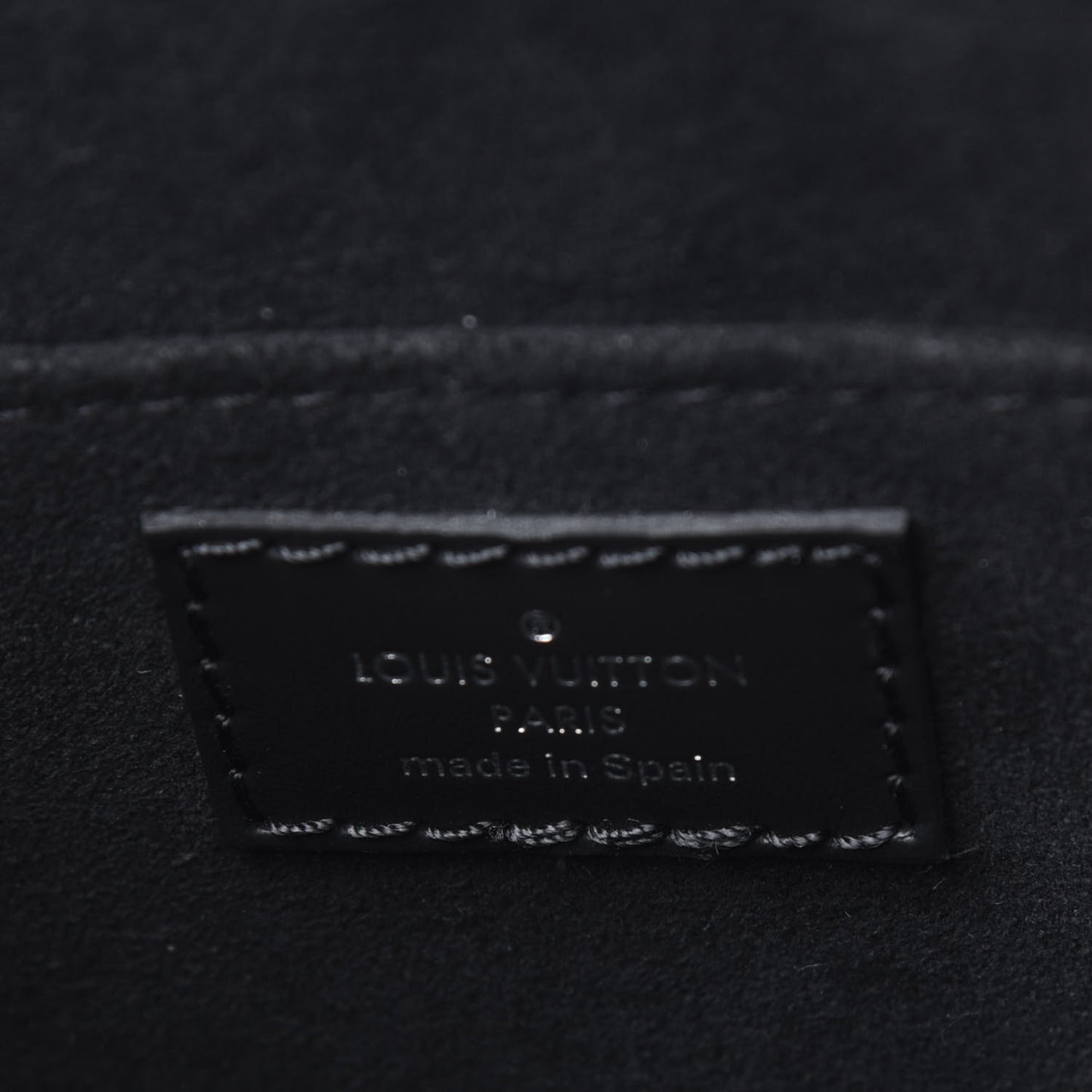 Epi Petit Sac Plat Black