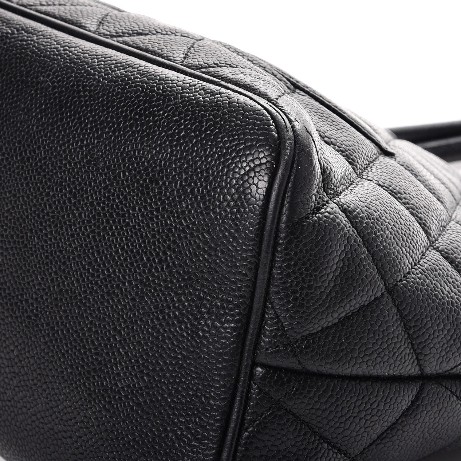 Chanel Caviar Medallion Tote Black 9 of 11
