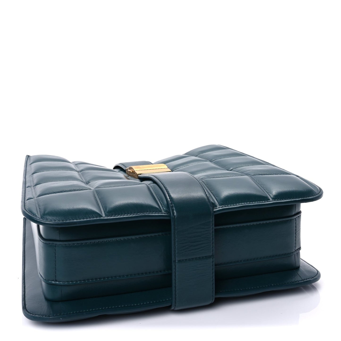 Nappa Maxi Intrecciato Padded Marie Bag  Ottanio