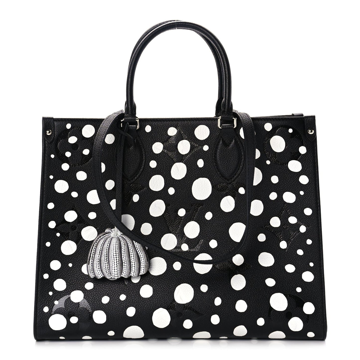 LV X YK Empreinte Monogram Giant Onthego MM Black