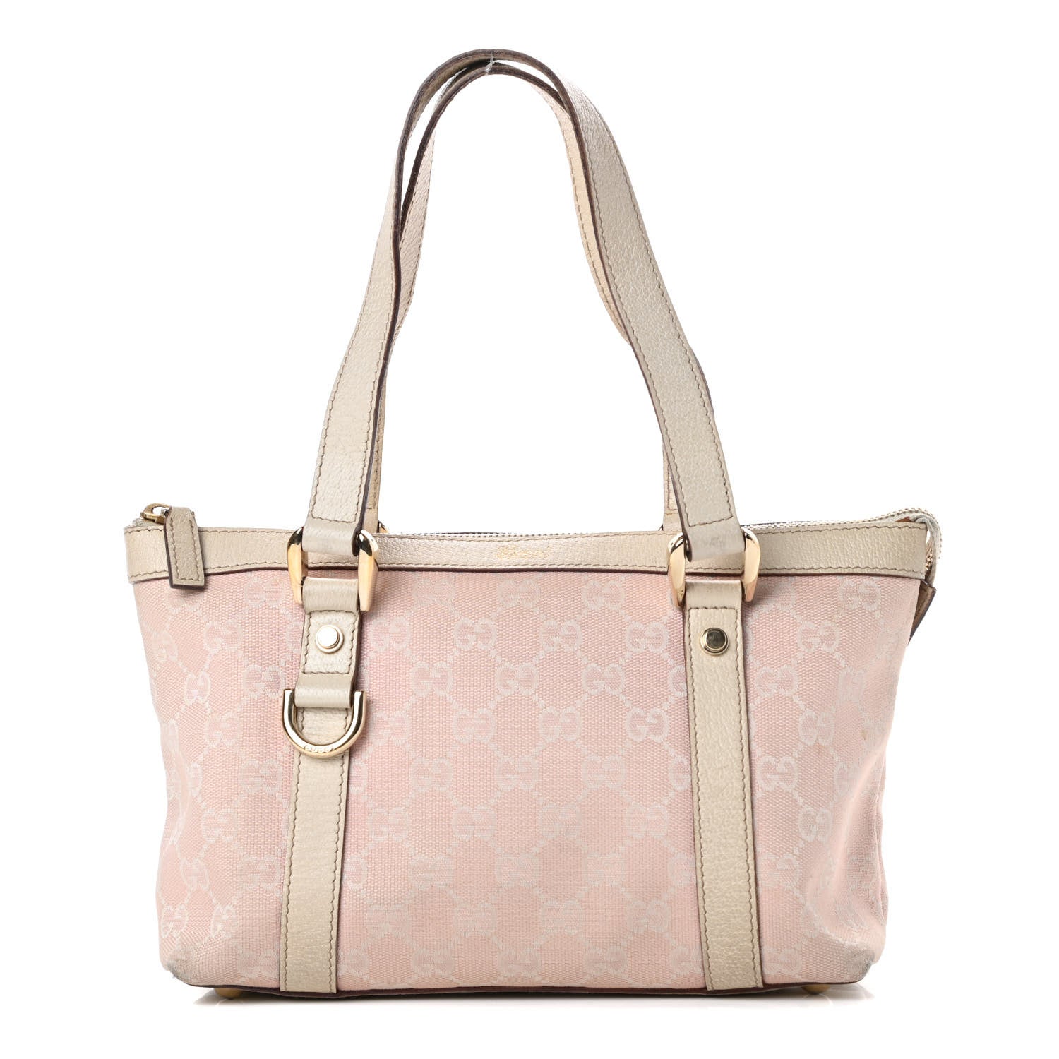 Gucci Monogram Small Abbey Tote Pink 1 of 19