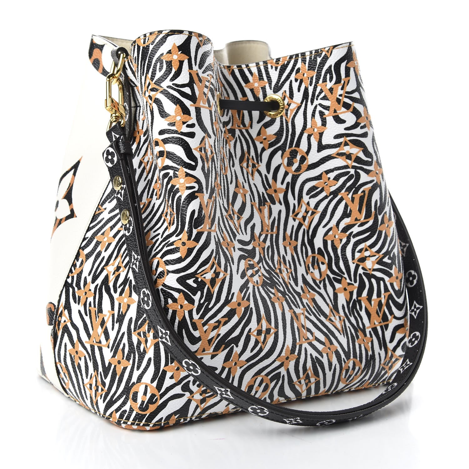 Louis Vuitton Monogram Giant Jungle NéoNoé Ivory 3 of 8