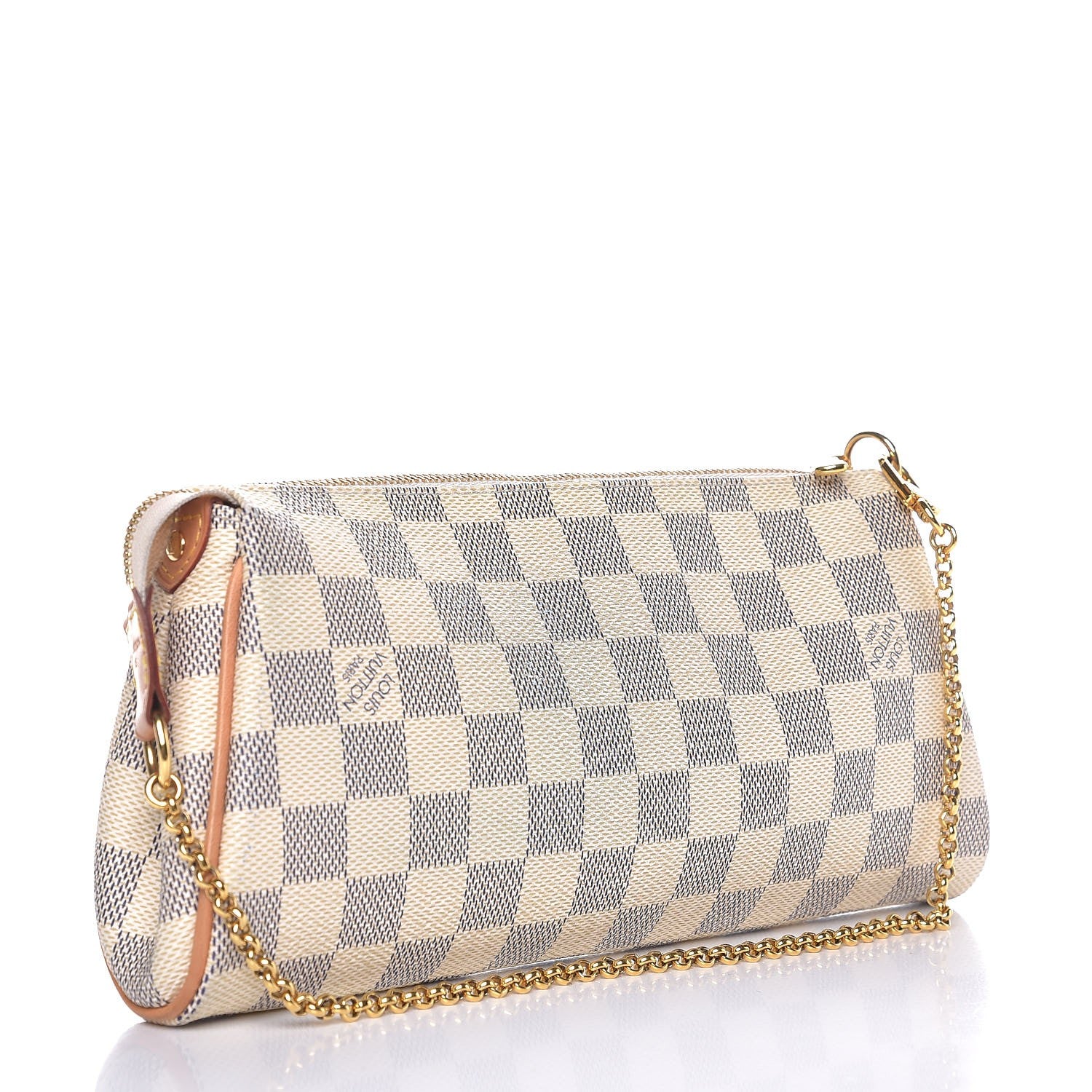 Louis Vuitton Damier Azur Eva Clutch 3 of 9