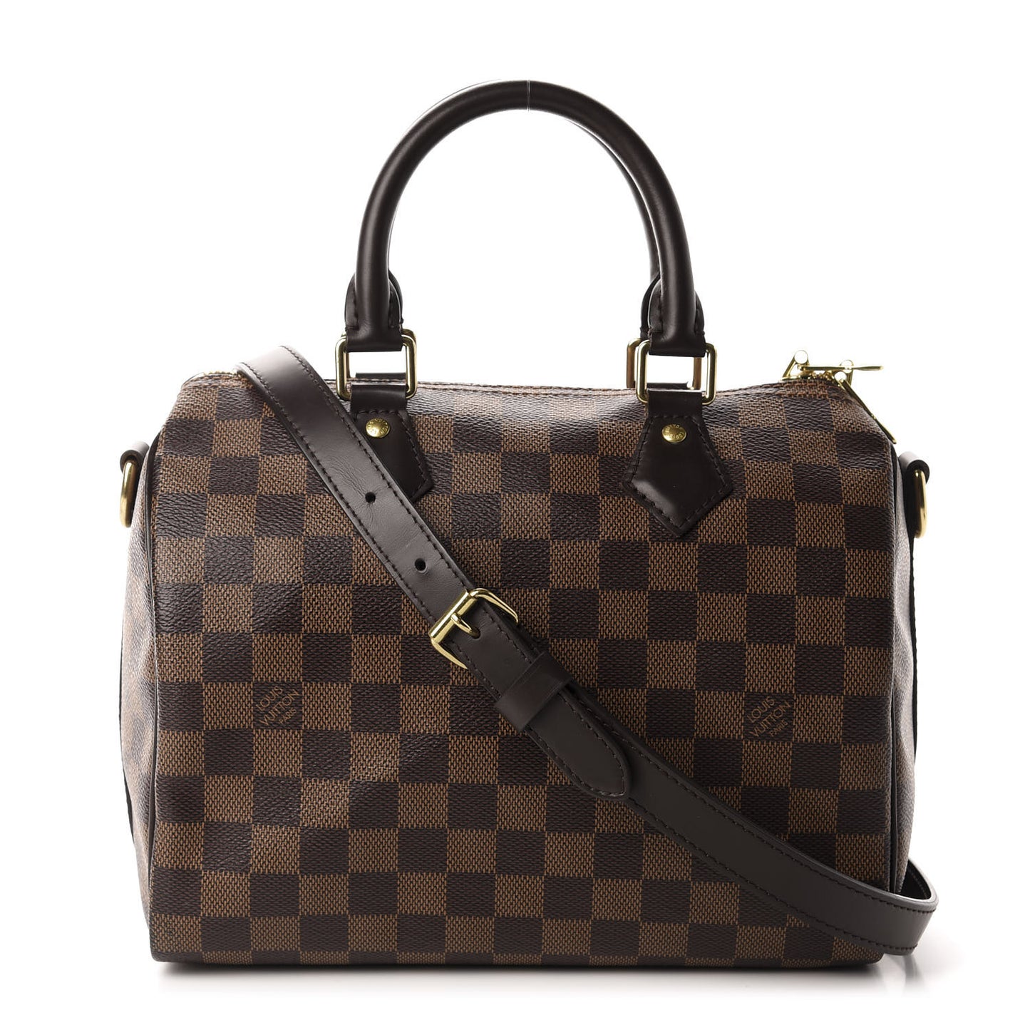 Damier Ebene Speedy Bandouliere 25