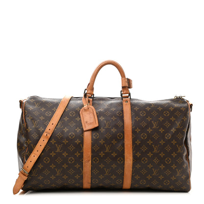 Louis Vuitton Monogram Keepall Bandouliere 55 1 of 15