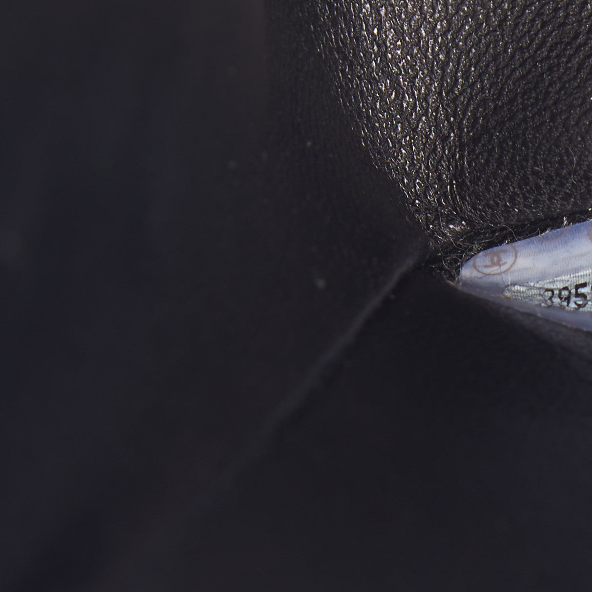 Lambskin Quilted Jumbo Single Flap Black