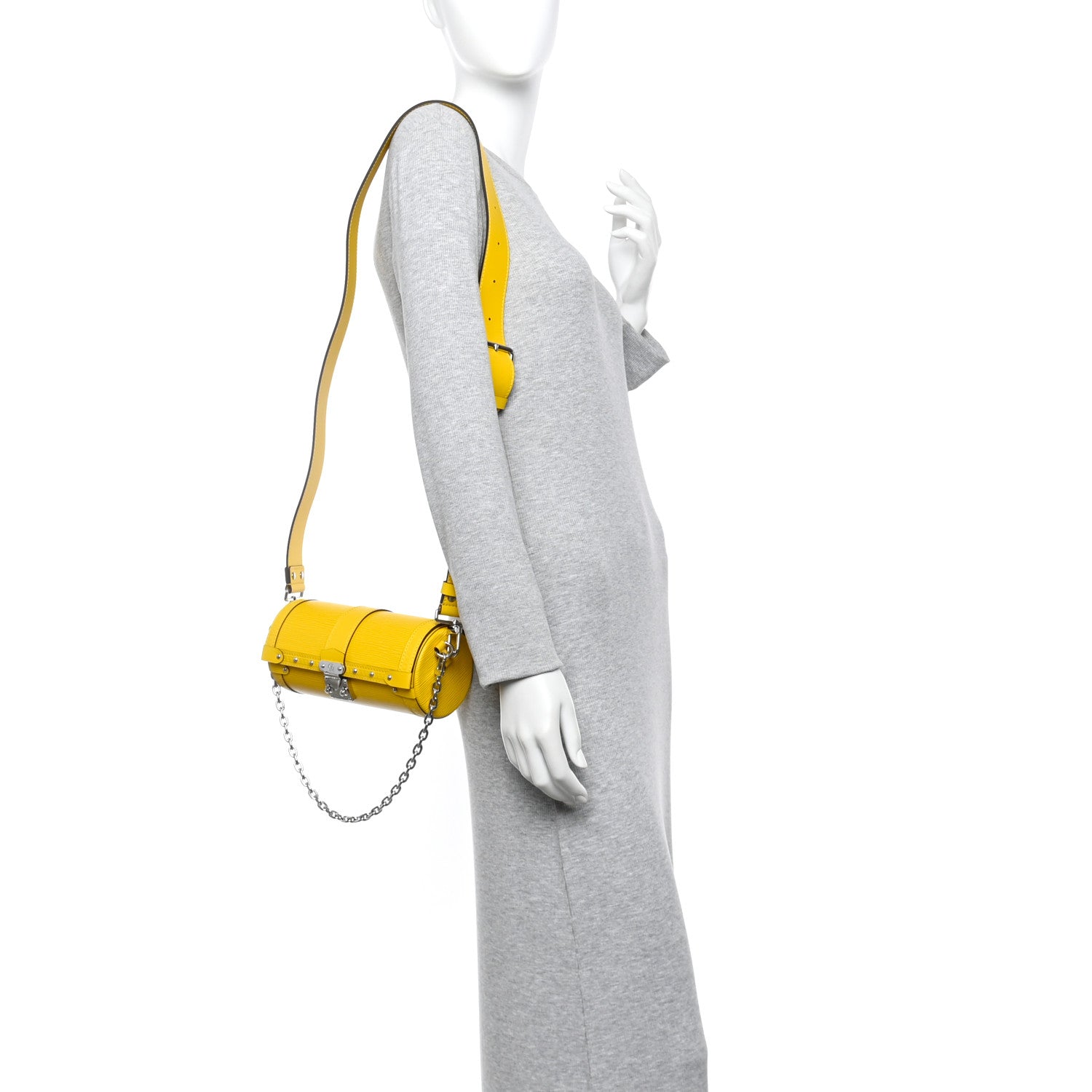 Louis Vuitton Epi Papillon Trunk Jaune 2 of 10