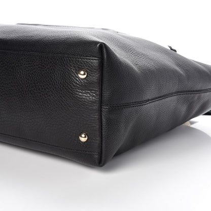 Gucci Cellarius Calfskin Large Soho Working Tote Black 10 of 10
