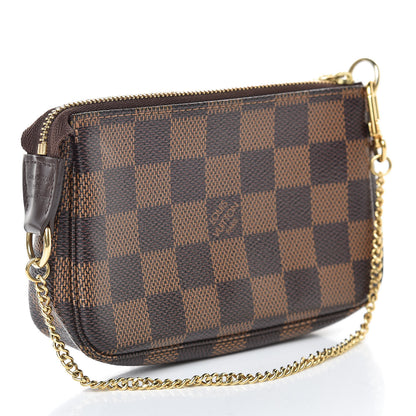 Louis Vuitton Damier Ebene Mini Pochette Accessories 3 of 7
