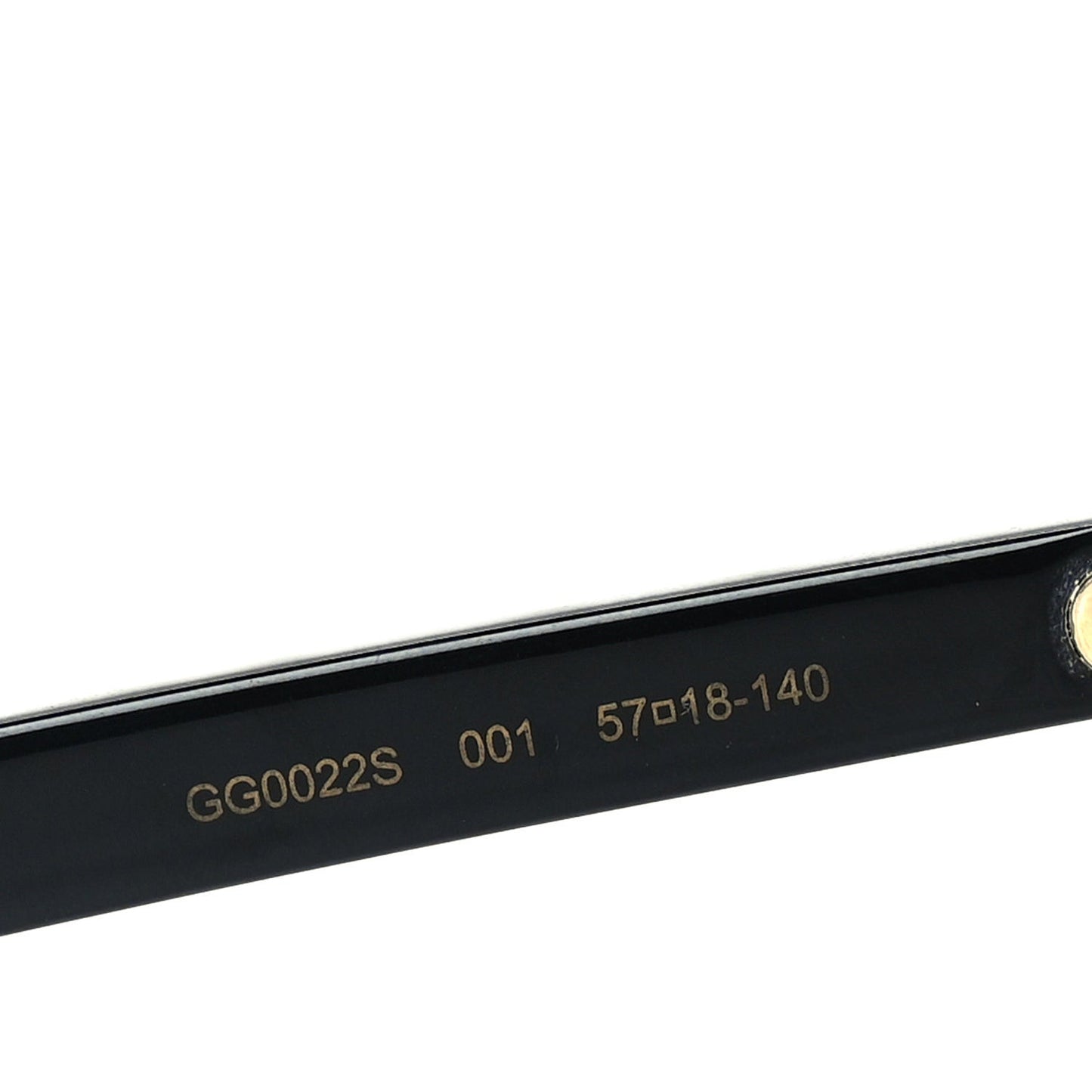 Acetate GG Sunglasses GG0022S  Black