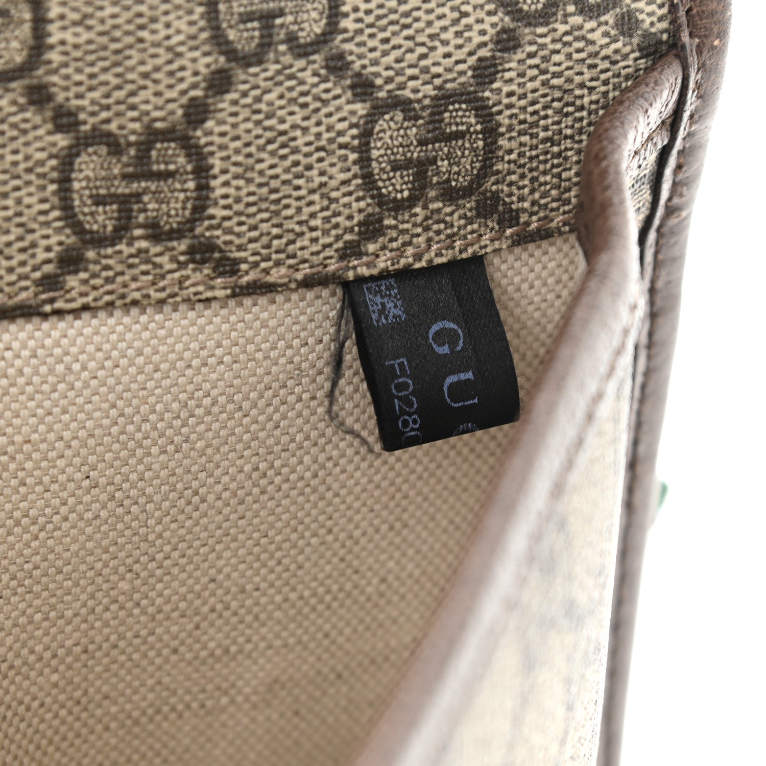 Gucci GG Supreme Monogram Neo Vintage Web Belt Bag Brown 10 of 16