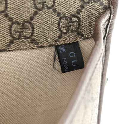 Gucci GG Supreme Monogram Neo Vintage Web Belt Bag Brown 10 of 16