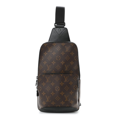 Louis Vuitton Monogram Macassar Avenue Sling Bag 1 of 12