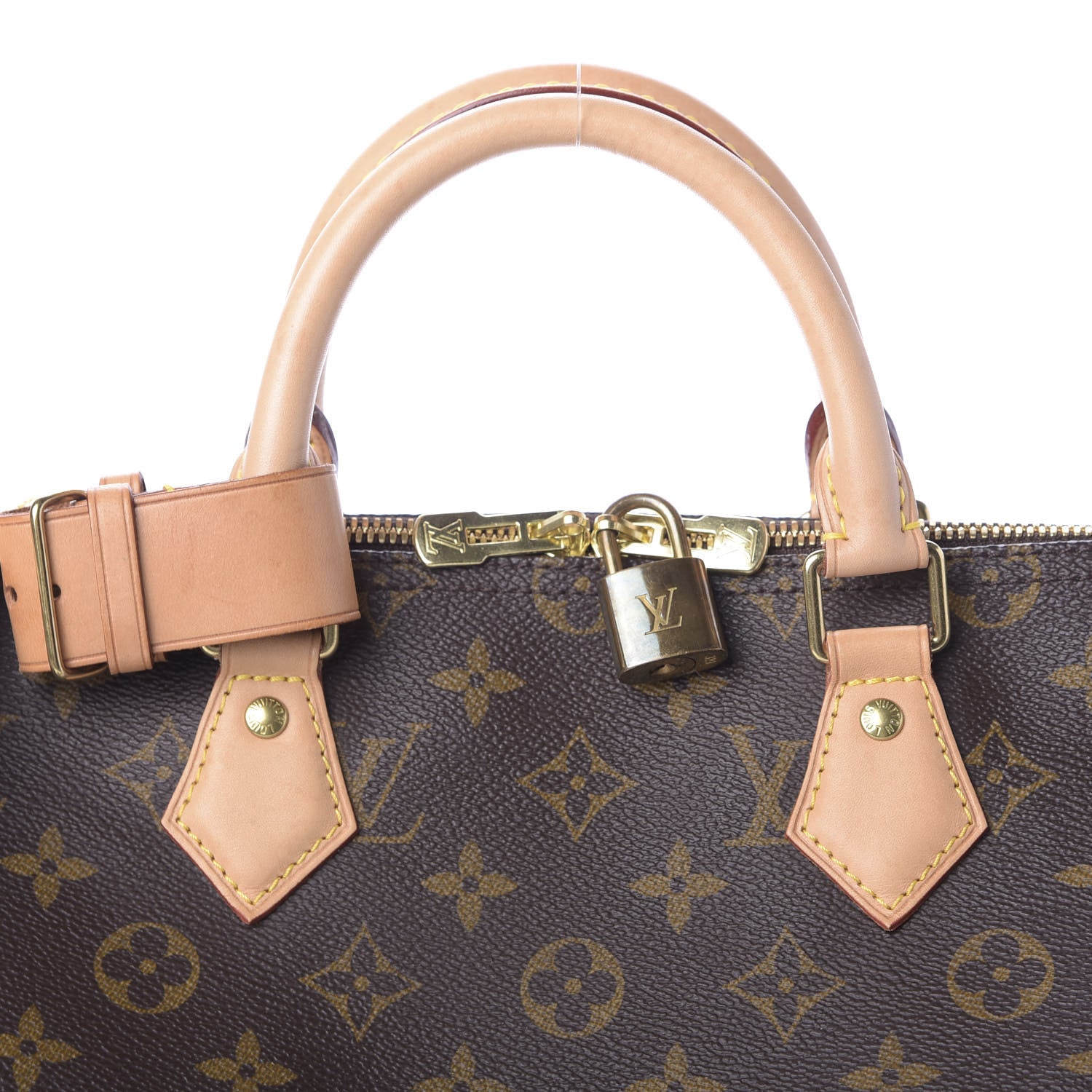 Louis Vuitton Monogram Speedy Bandouliere 35 10 of 12