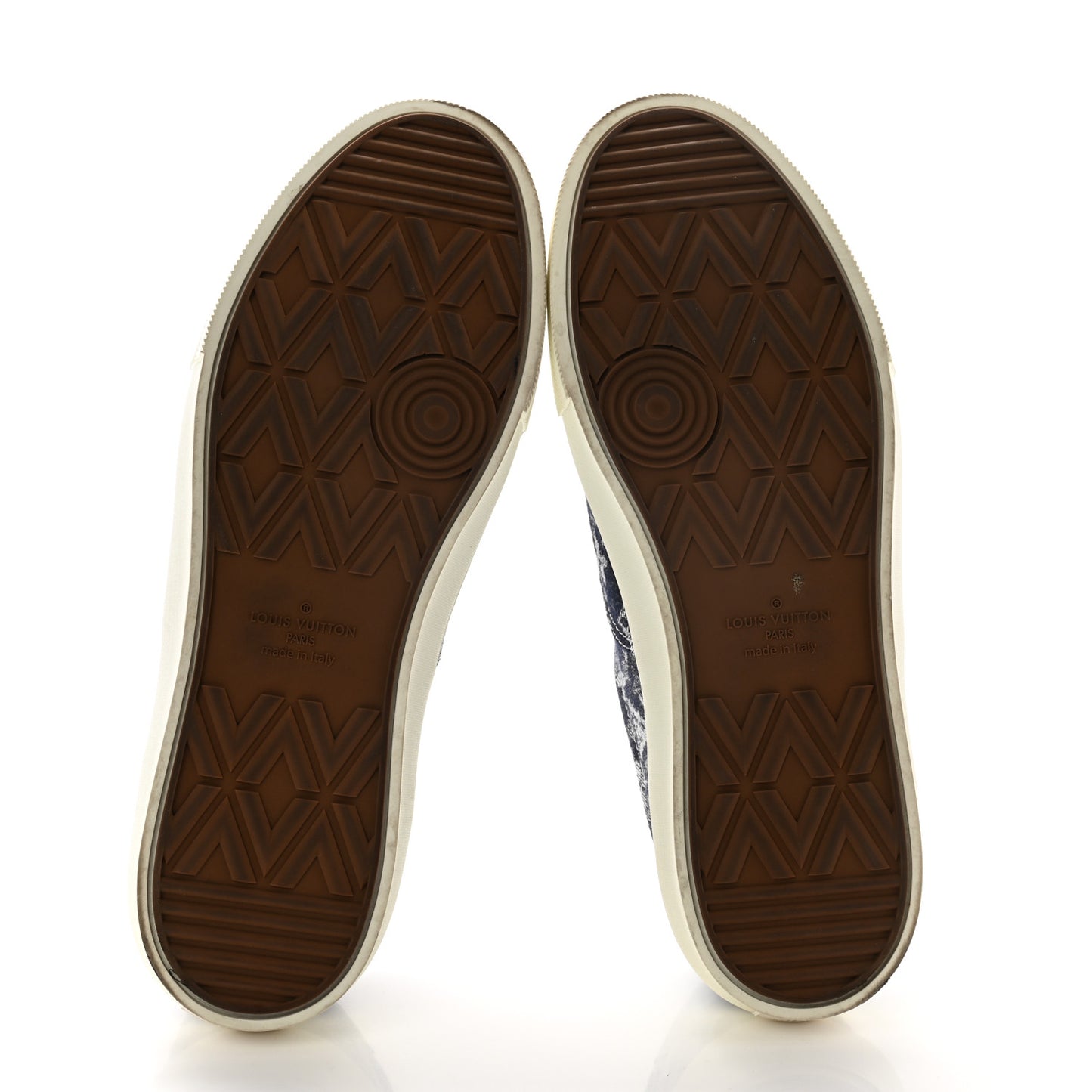 Monogram Denim Sneakers 12 Grey