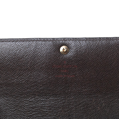 Louis Vuitton Damier Ebene Sarah Wallet 6 of 8