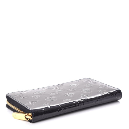 Louis Vuitton Vernis Zippy Wallet Blue Infini 4 of 8