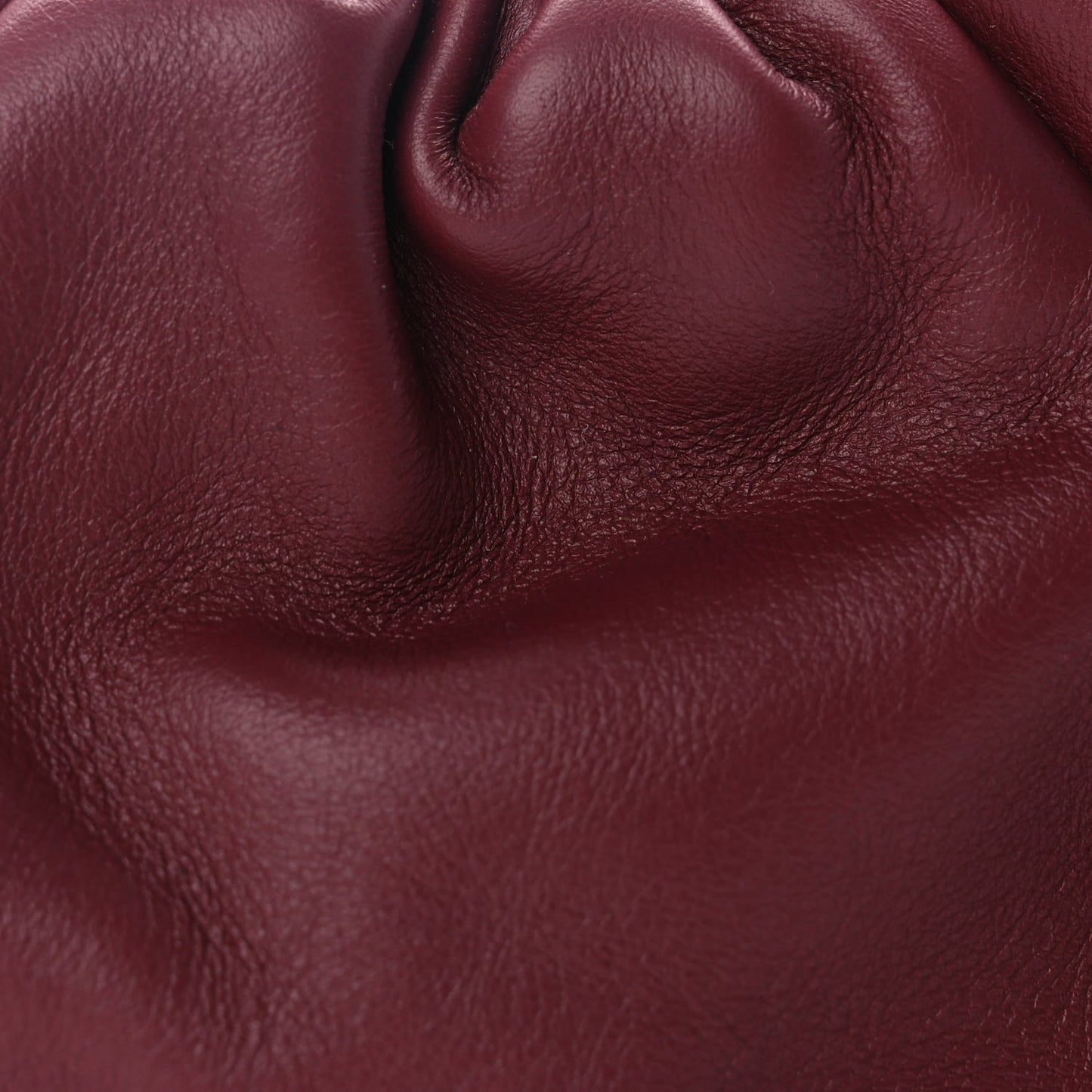 Butter Calfskin The Mini Pouch Bordeaux