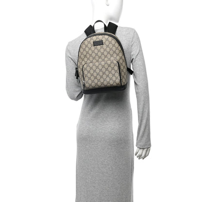 Gucci GG Supreme Monogram Small Eden Day Backpack Black 2 of 7