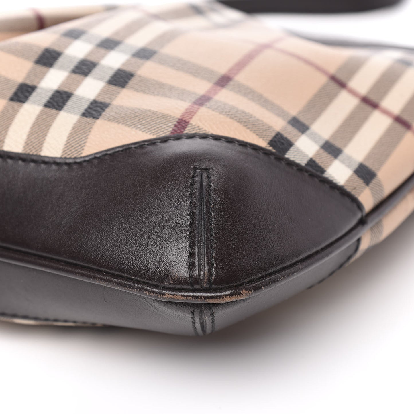 Haymarket Check Hartham Shoulder Bag Chocolate