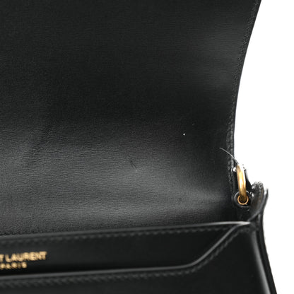 Saint Laurent Calfskin Mini Voltaire Shoulder Bag Black 11 of 15