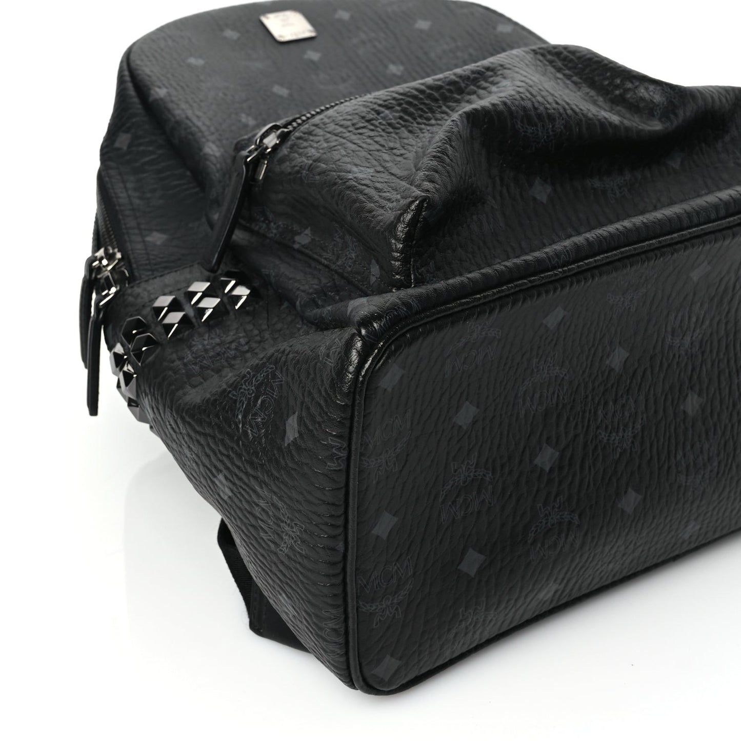 Visetos Medium Side Studs Stark Backpack Black