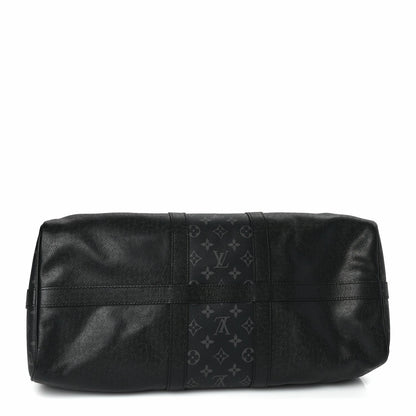 Louis Vuitton Taiga Monogram Eclipse Keepall Bandouliere 50 3 of 8