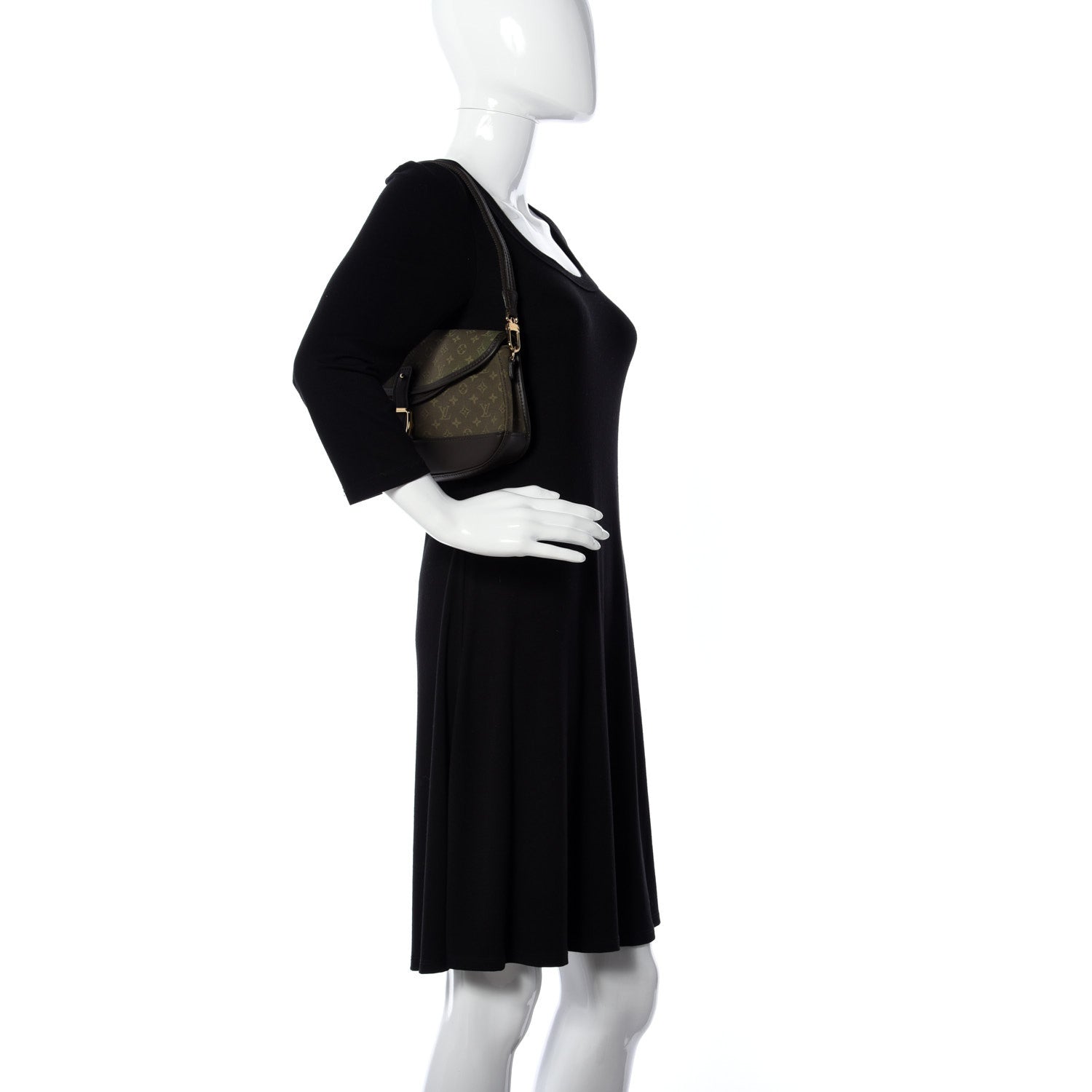 Louis Vuitton Mini Monogram Marjorie Kaki 2 of 9