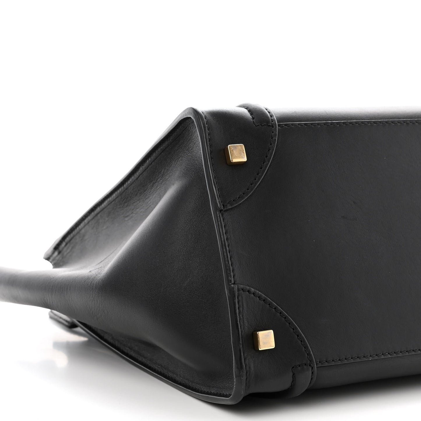 Smooth Calfskin Mini Luggage Black