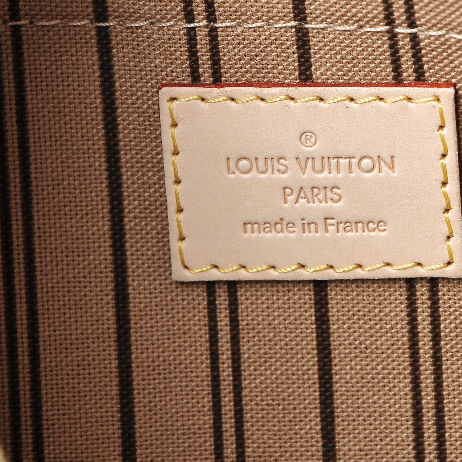 Louis Vuitton Monogram Neverfull MM GM Pochette 6 of 7