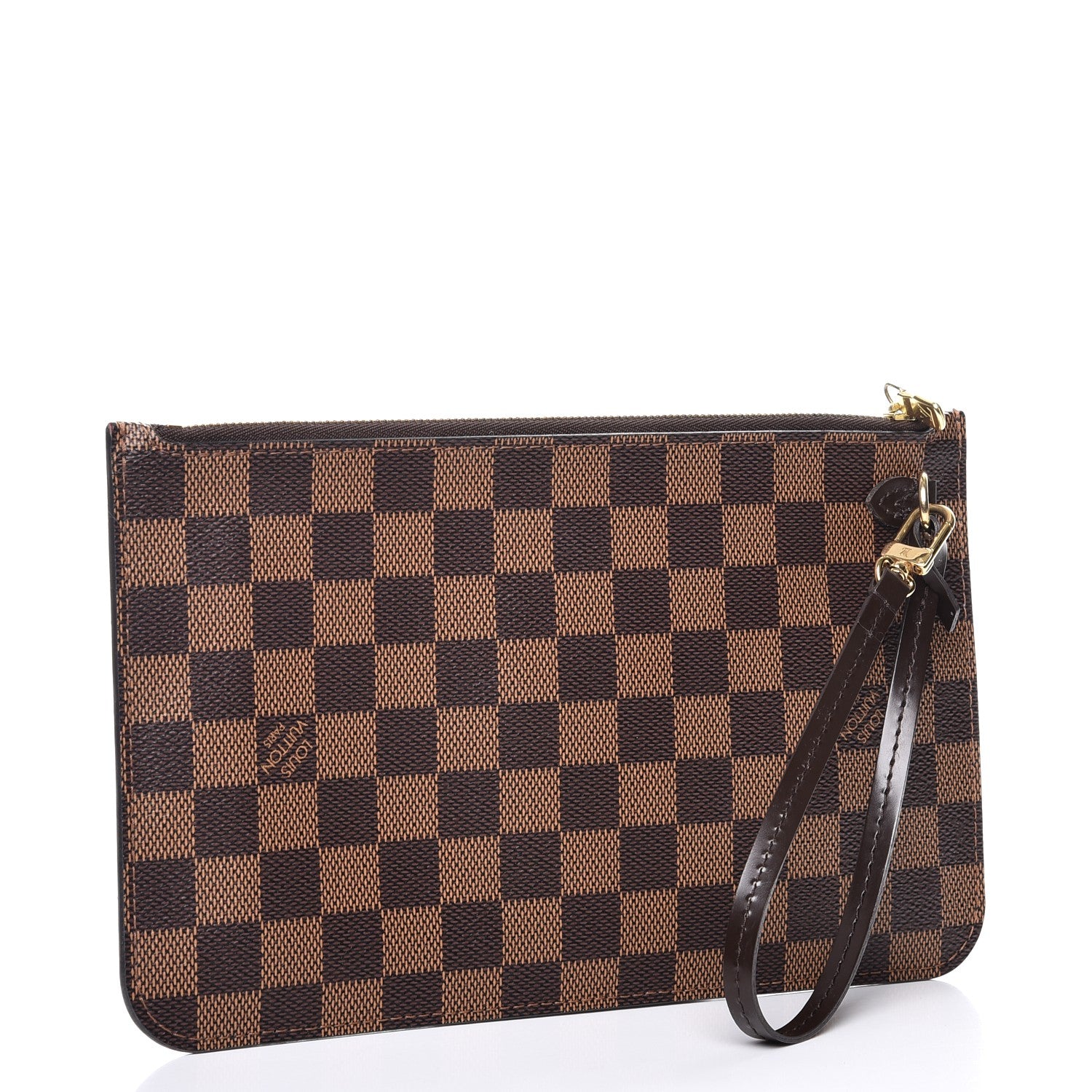 Louis Vuitton Damier Ebene Neverfull MM GM Pochette 3 of 8