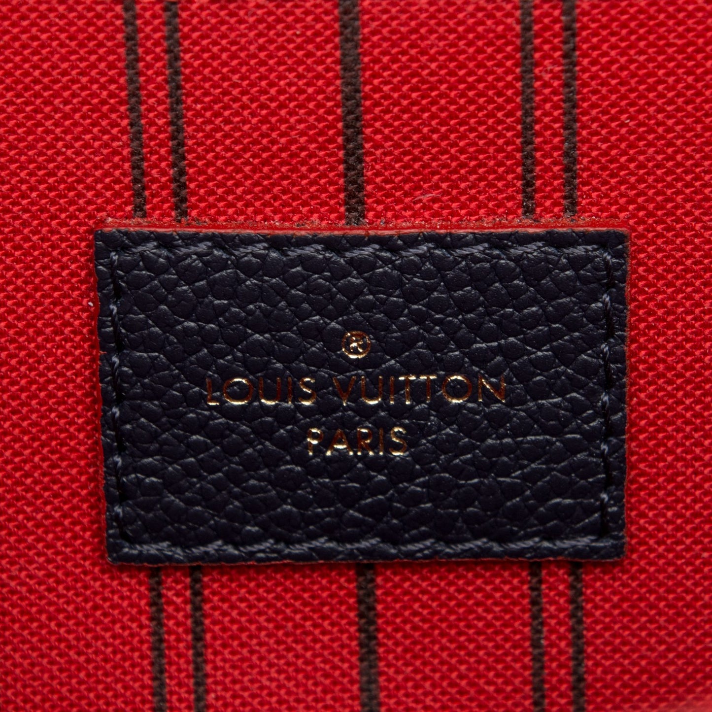 Empreinte Pochette Metis Marine Rouge