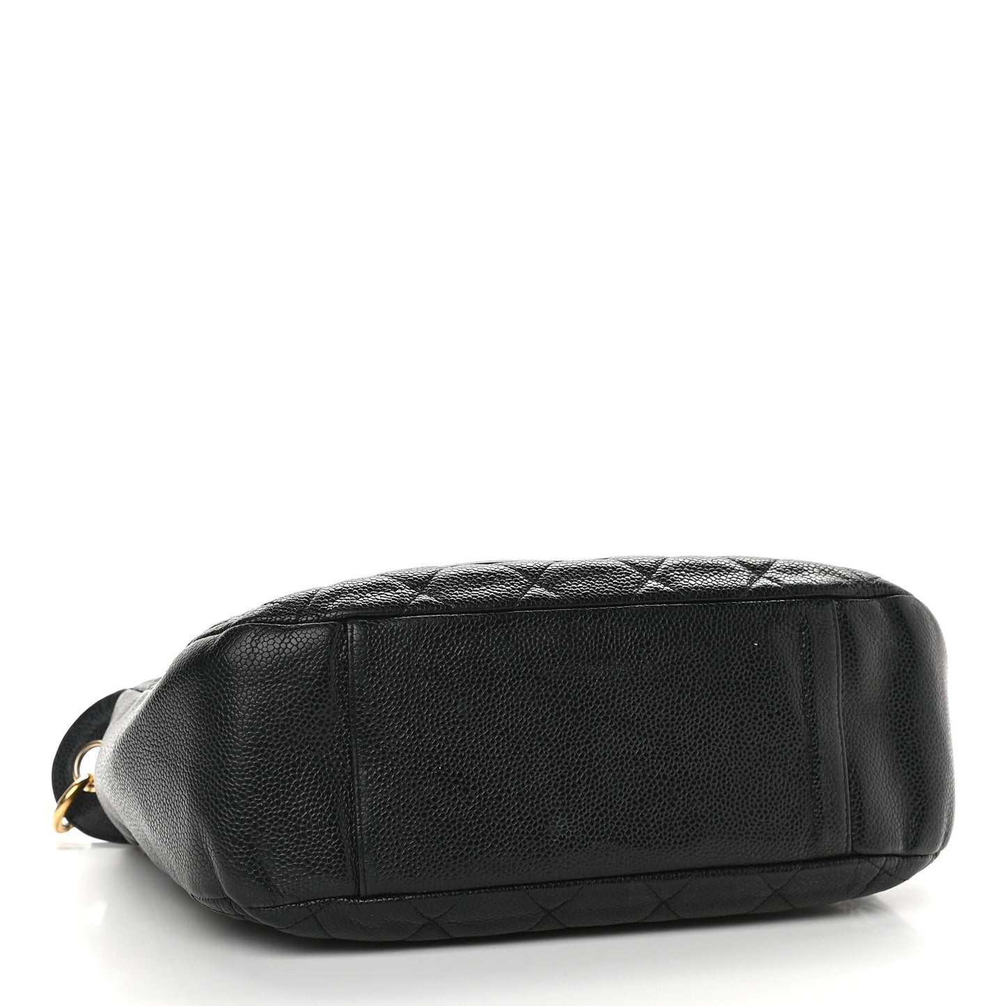 Caviar Quilted Timeless CC Shoulder Bag Black