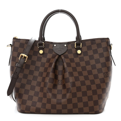 Louis Vuitton Damier Ebene Siena MM 1 of 12