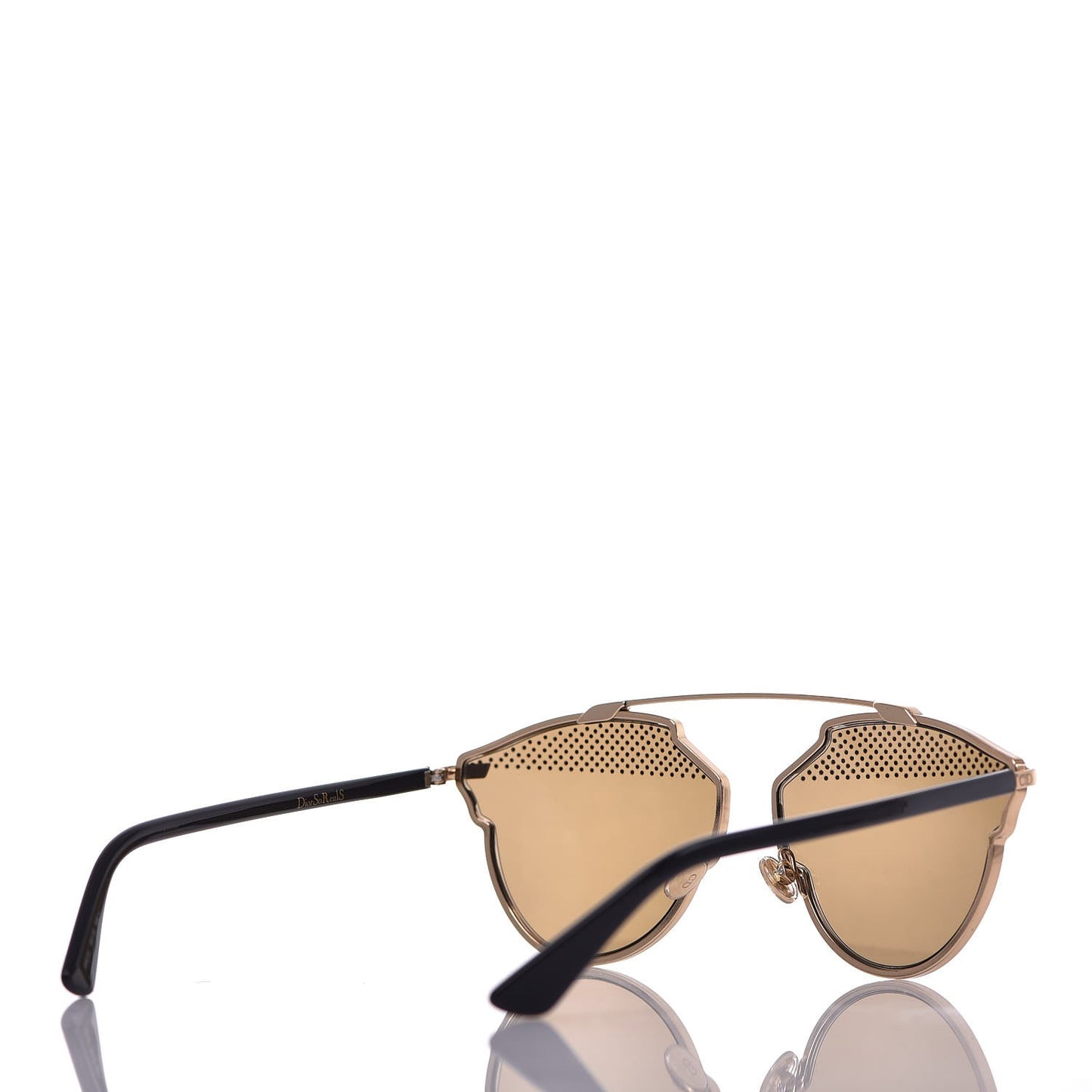 Studded So Real Sunglasses Gold