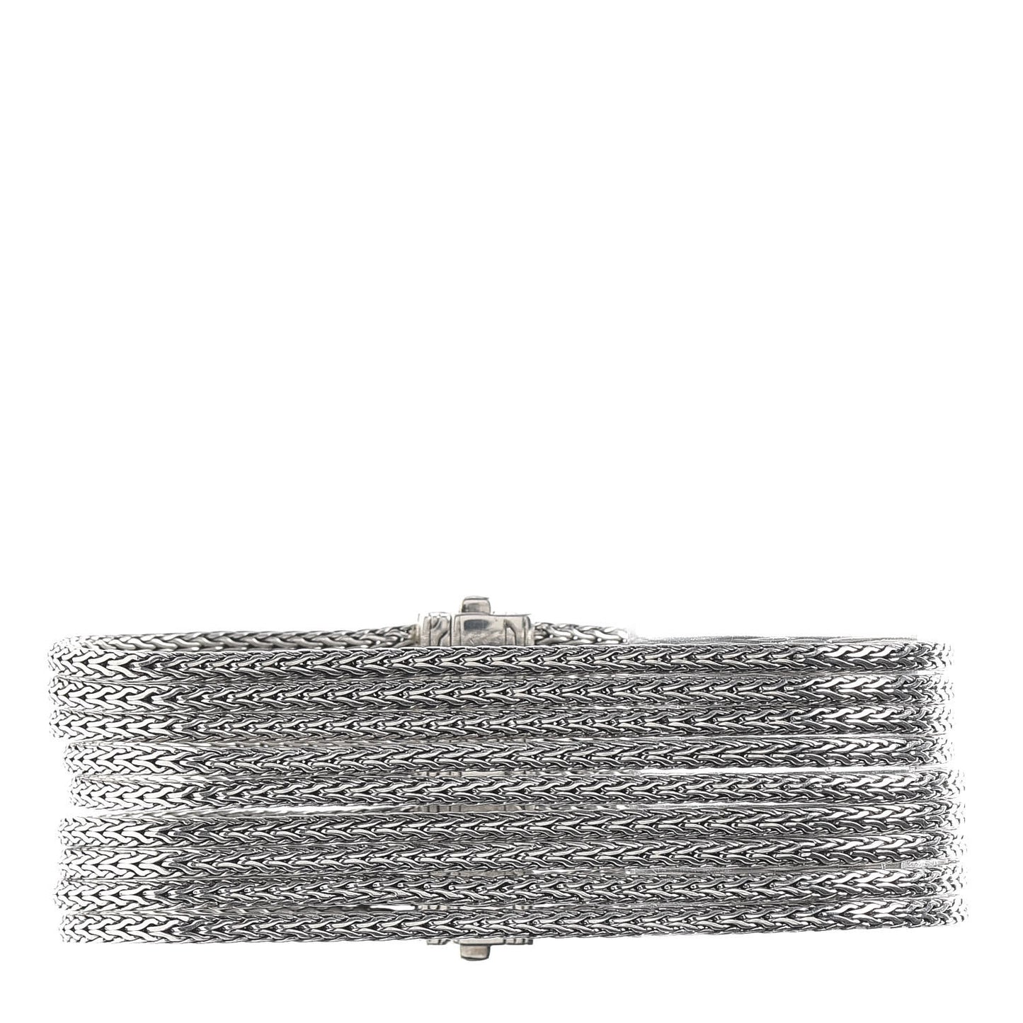 Sterling Silver Classic Chain Nine Row Bracelet
