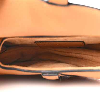 Christian Dior Goatskin Micro Saddle Bag Camello 4 of 8