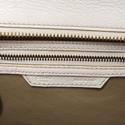 Celine Goatskin Micro Luggage White 6 of 12