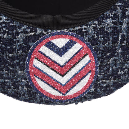 Chanel Cotton Glitter Strass Cap Hat Multicolor 7 of 8