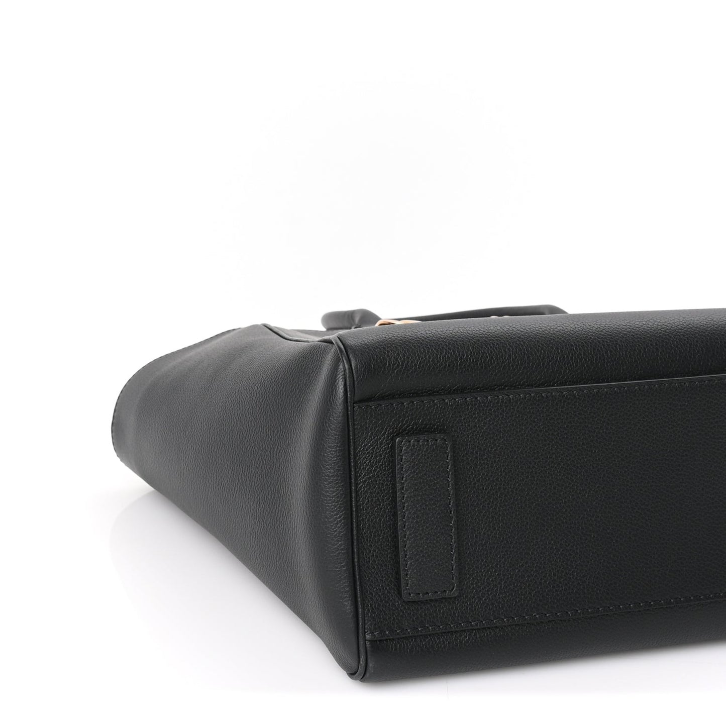 Grained Calfskin Small La Medusa Tote Bag  Black