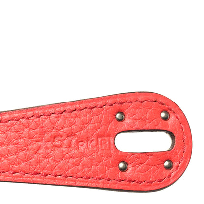 Hermes Taurillon Clemence Lindy 26 Rose Jaipur 7 of 10