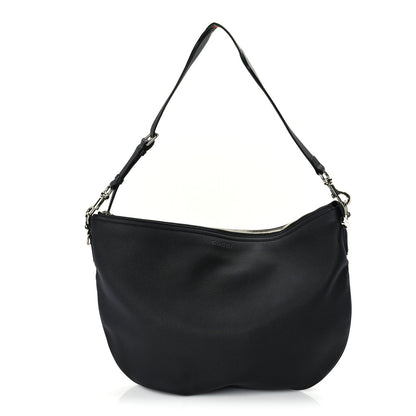 Gucci Grained Calfskin Large B Shoulder Bag Black 1 of 8