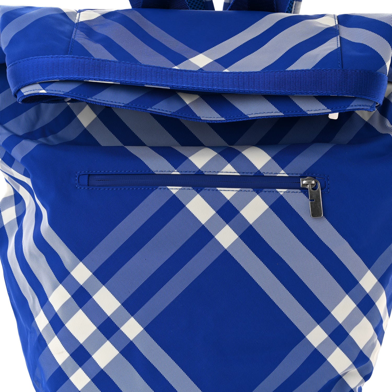 Burberry Nylon Nova Check Roll Backpack Knight 8 of 10