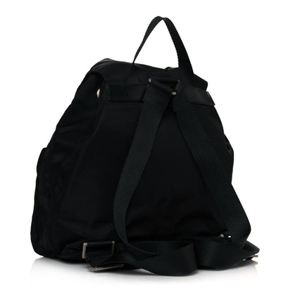 Prada Nylon Vela Double Buckle Backpack Black 2 of 10