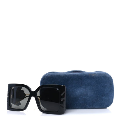 Gucci Acetate Square Frame Wing Sunglasses GG0535S  Black 7 of 7