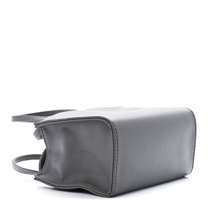 Telfar Vegan Leather Small Shopping Bag Grey 4 of 11