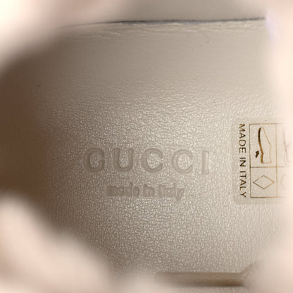 Gucci ssima Rabbit Fur Coda High Top Sneakers 39 White 8 of 10