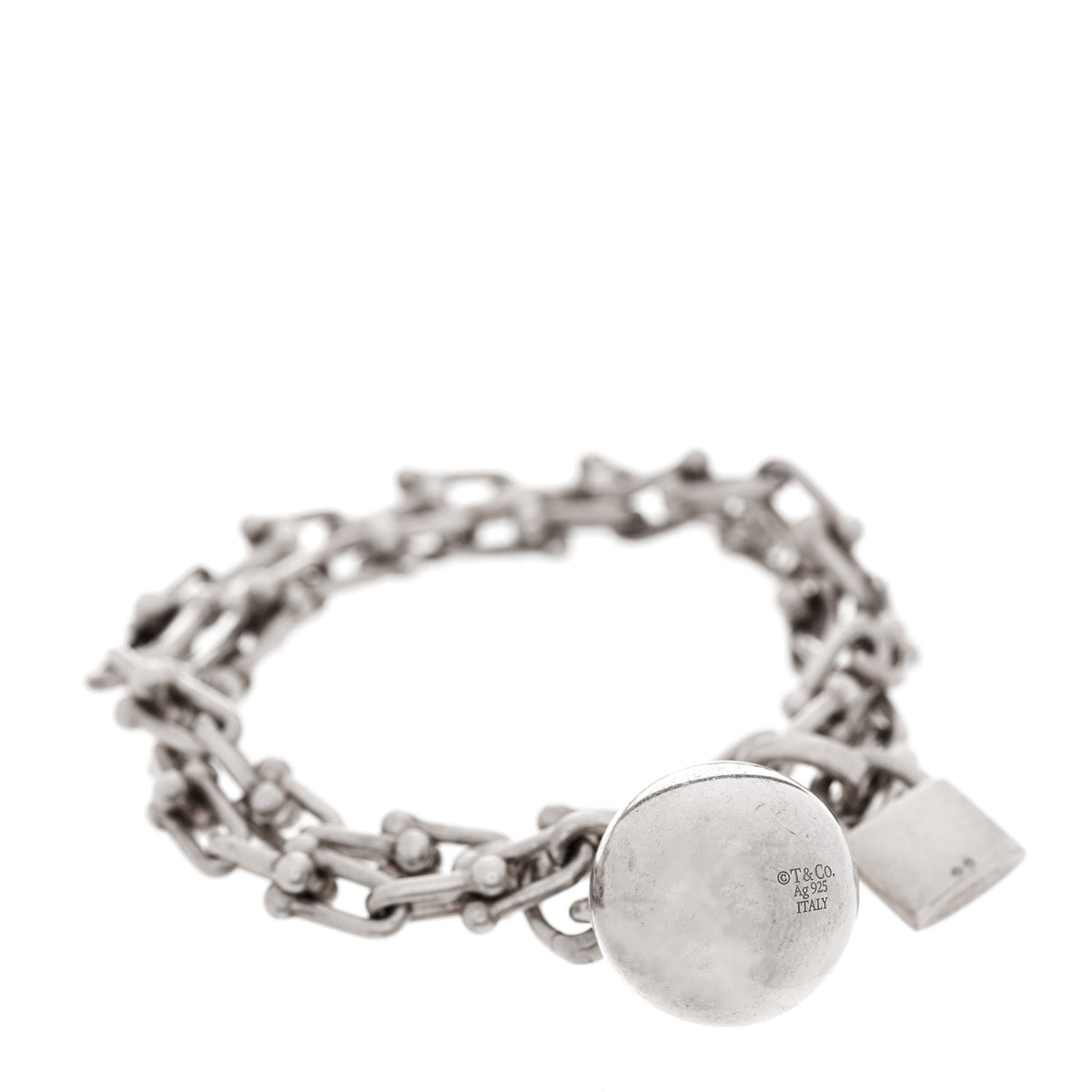 Tiffany Sterling Silver HardWear Wrap Bracelet 1 of 3