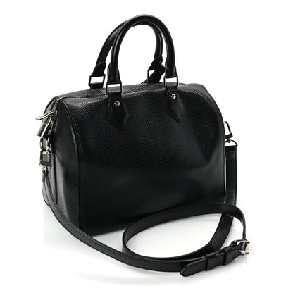 Louis Vuitton Epi Speedy Bandouliere 25 Black 2 of 8